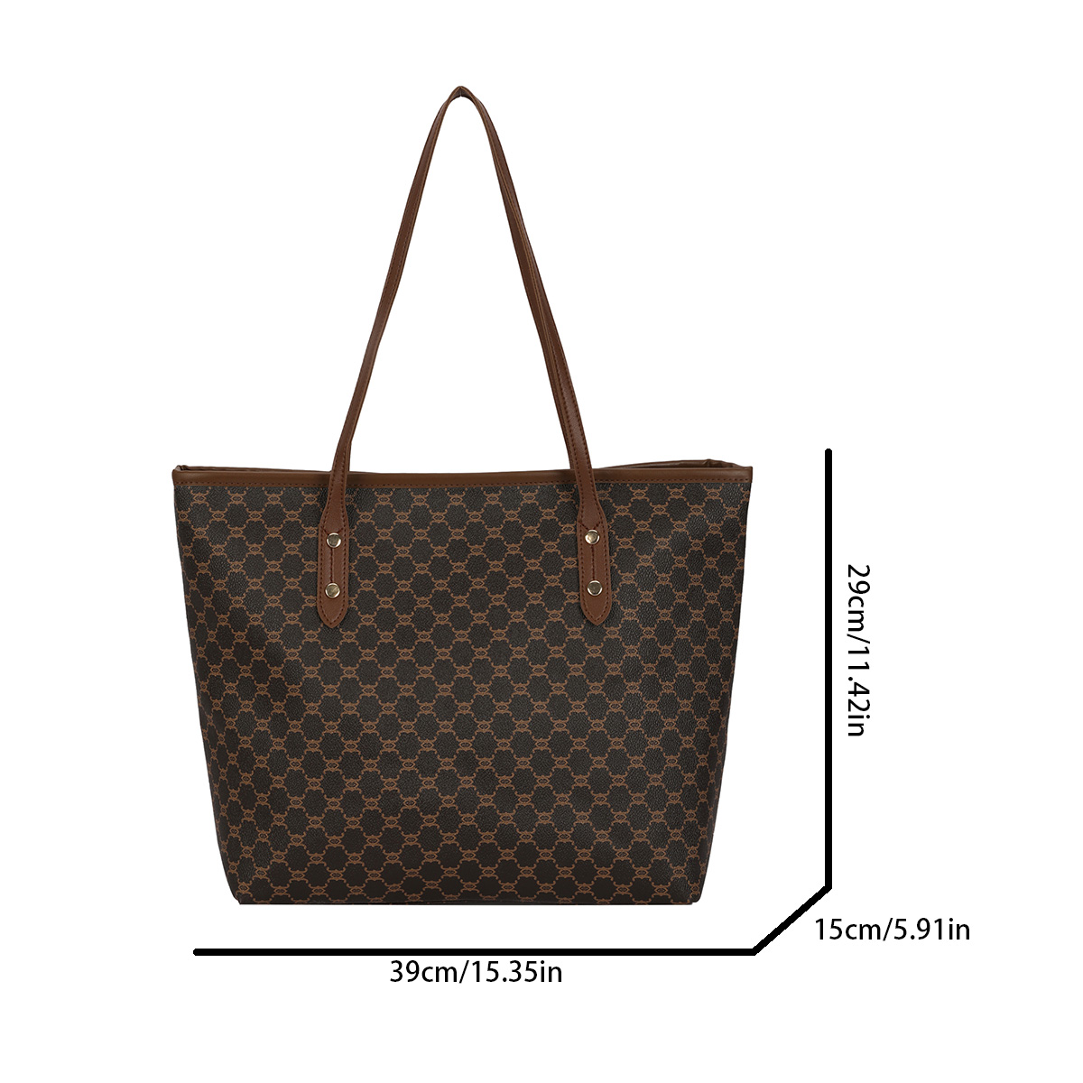 Luxury Vintage Women Shoulder  - Tote Bag Leather Monogram review and price