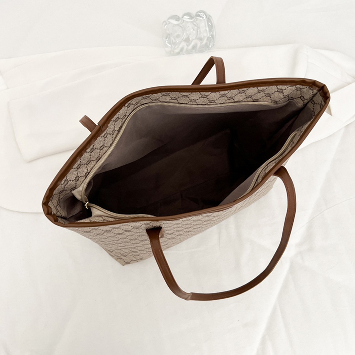 Luxury Vintage Women Shoulder  - Tote Bag Leather Monogram review and price