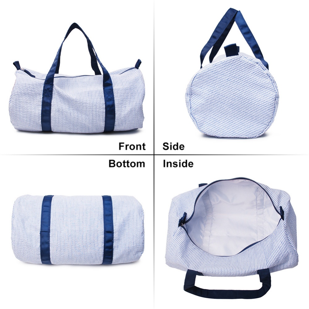 Seersucker Duffle Bag For Kids - Weekender Bag Duffle review and price