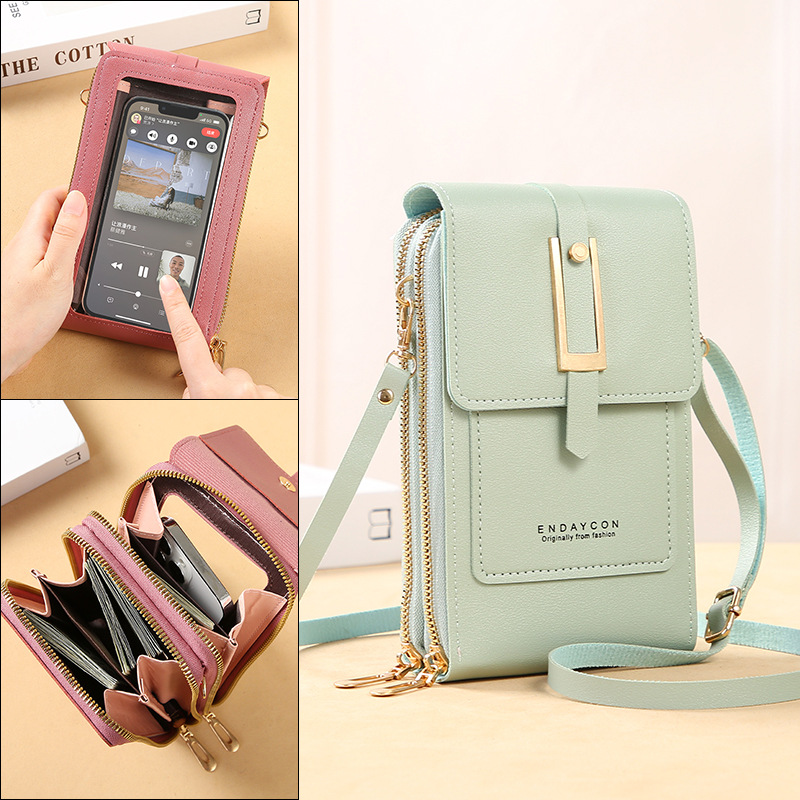 Touch Screen Cell Phone Women  - Wristlet Wallet Zipper review and price