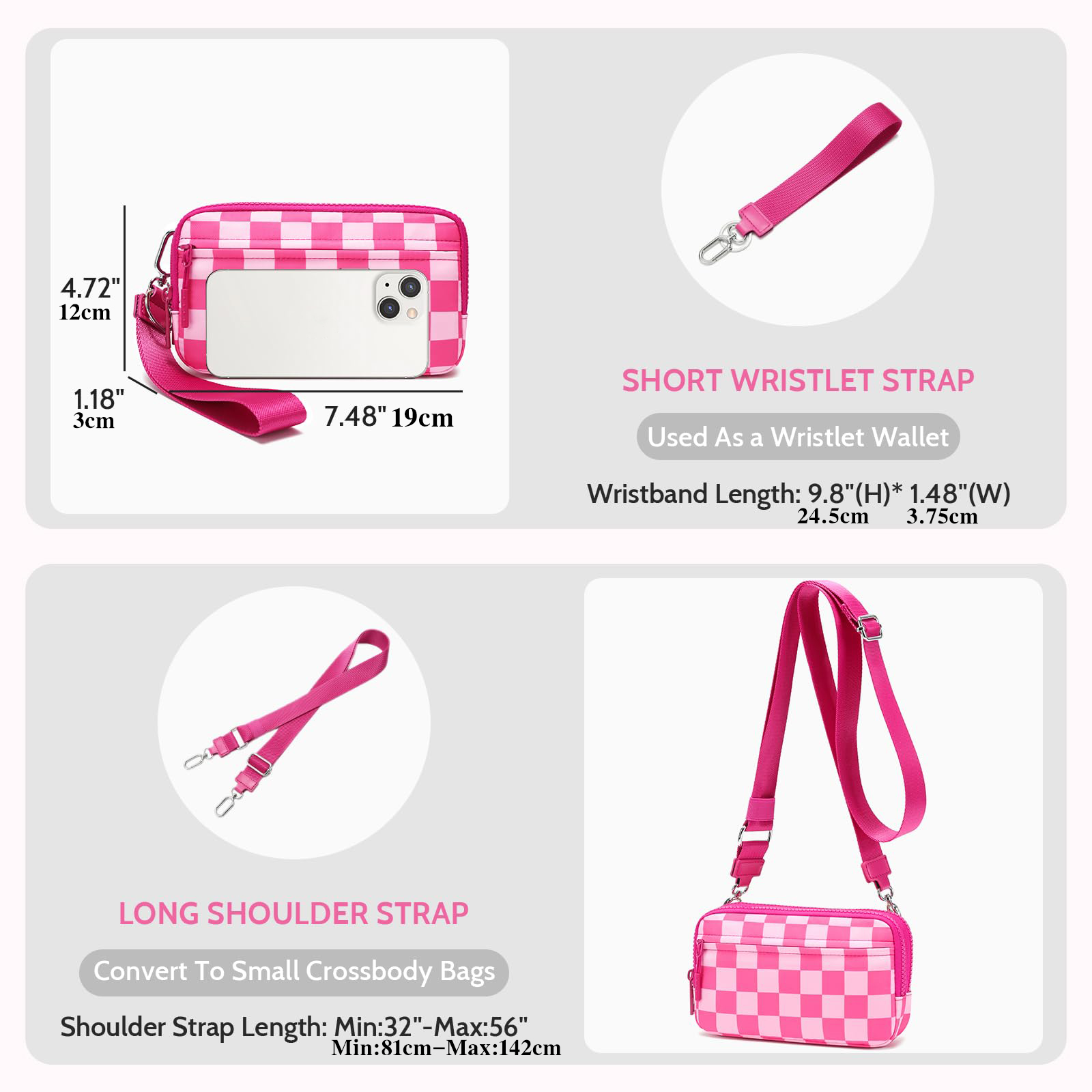 [DOYOGI Wristlet Wallet] DOYOG - Wristlet Wallet Zipper review and price