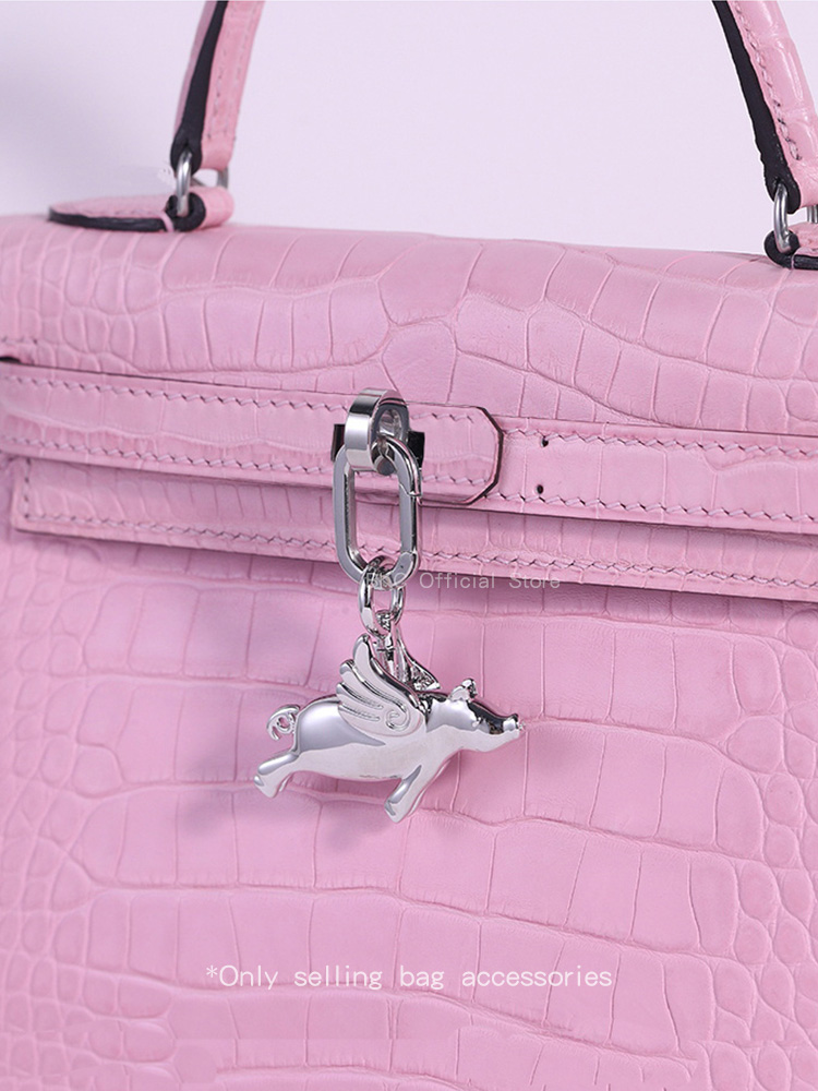 Luxury Brass Fliggy Bag Charm  - Luxury Bags Hermes review and price