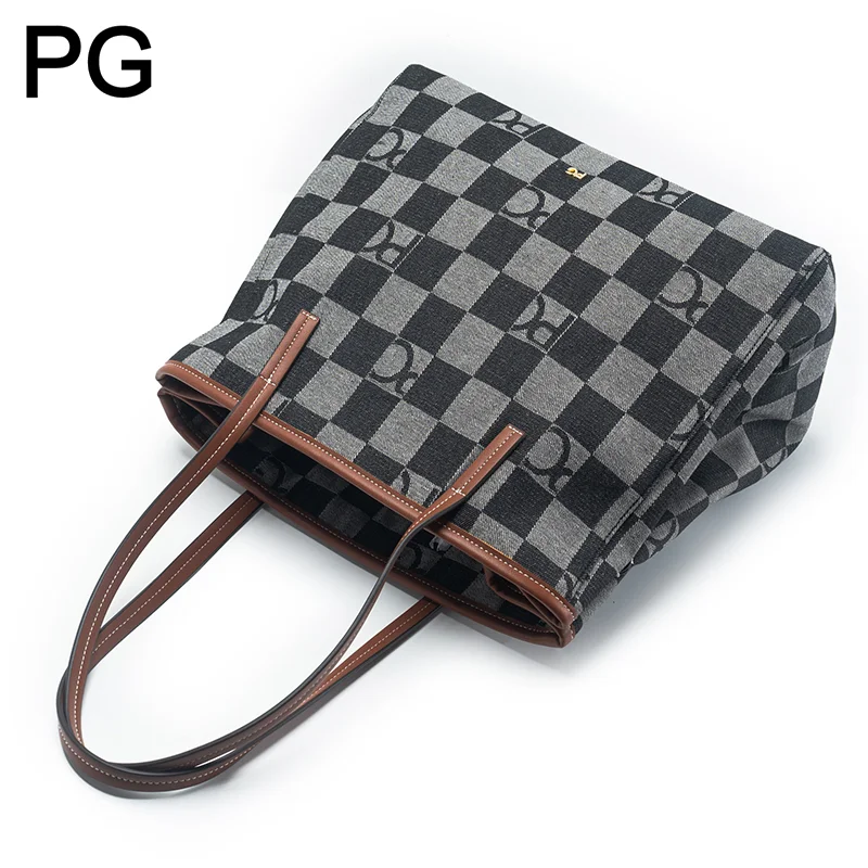 PG Checkerboard Monogram Tote  - Tote Bag Leather Monogram review and price