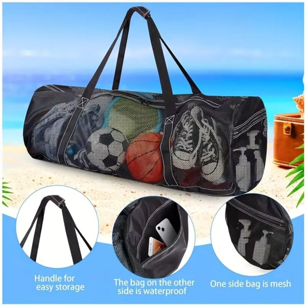 Large Capacity Mesh Diving Bag - Weekender Bag Duffle review and price