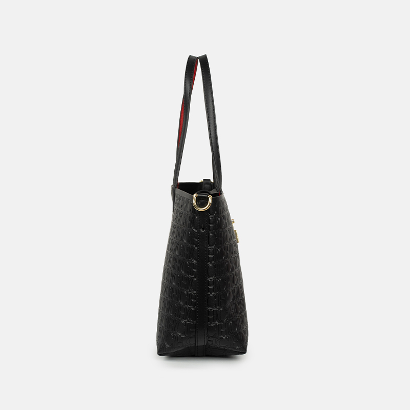 CH Embossed Monogram Tote Bag  - Tote Bag Leather Monogram review and price