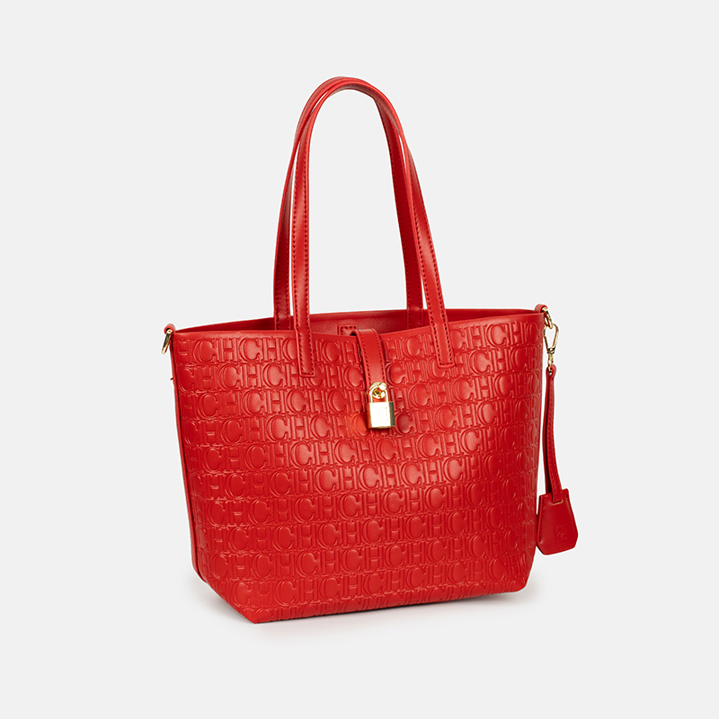 CH Embossed Monogram Tote Bag  - Tote Bag Leather Monogram review and price