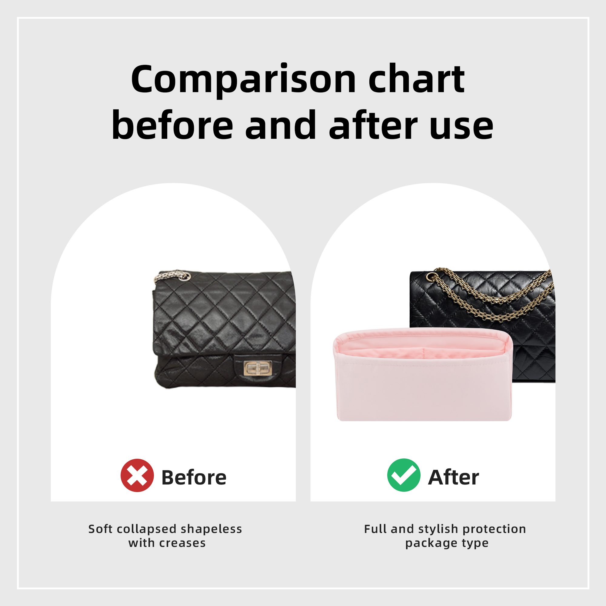 DGAZ Silk Purse Organizer Inse - Luxury Bags Hermes review and price