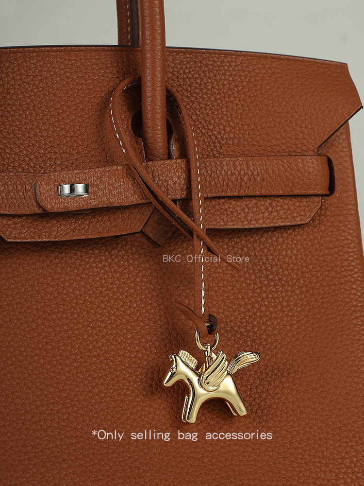 Luxury Brass Pegasus Bag Charm - Luxury Bags Hermes review and price