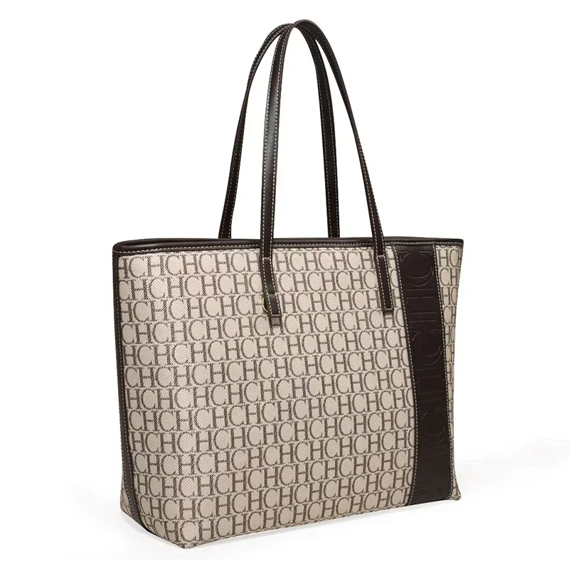CH Tote Bag Monogram Print Lar - Tote Bag Leather Monogram review and price