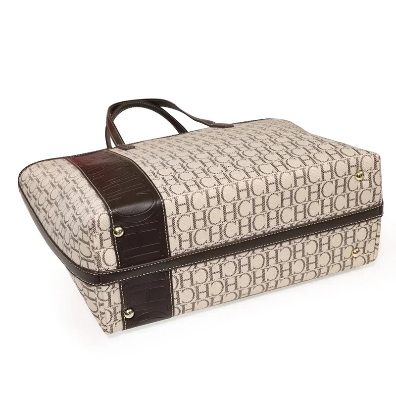 CH Tote Bag Monogram Print Lar - Tote Bag Leather Monogram review and price