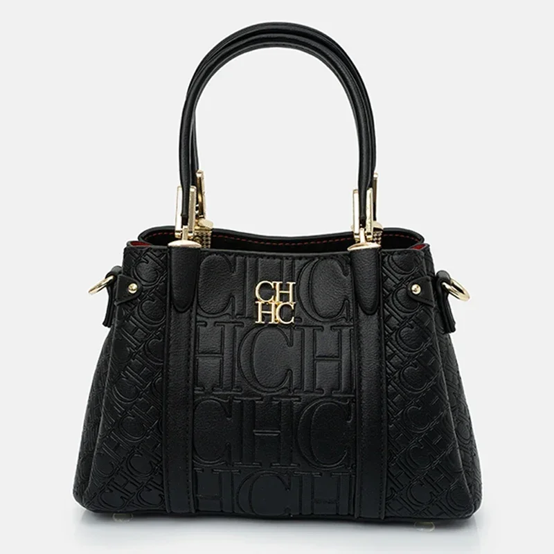 CH Women's Monogram Embossed T - Tote Bag Leather Monogram review and price