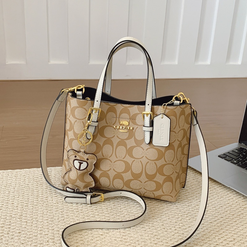 Elegant Monogram Tote Bag in C - Tote Bag Leather Monogram review and price