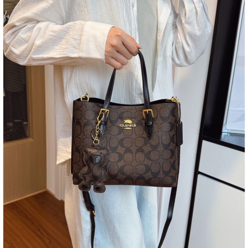 Elegant Monogram Tote Bag in C - Tote Bag Leather Monogram review and price