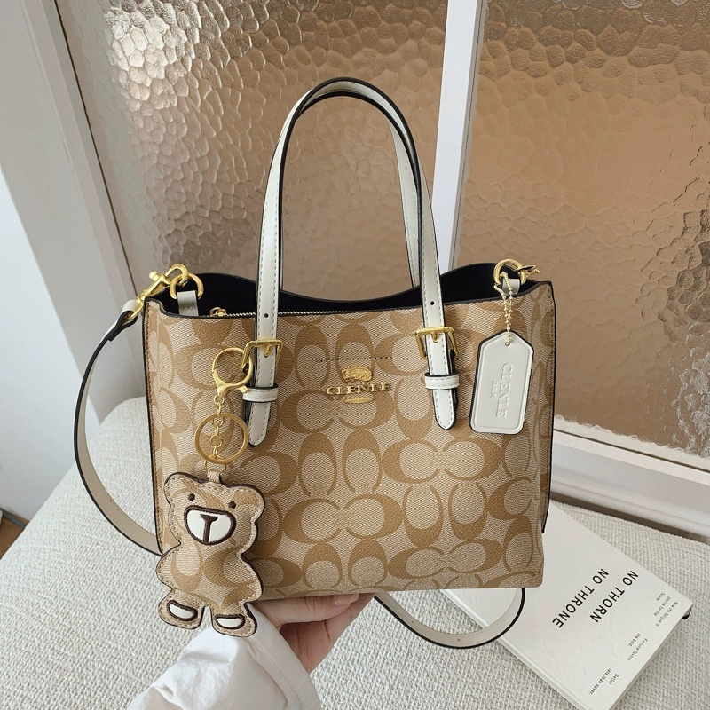 Elegant Monogram Tote Bag in C - Tote Bag Leather Monogram review and price
